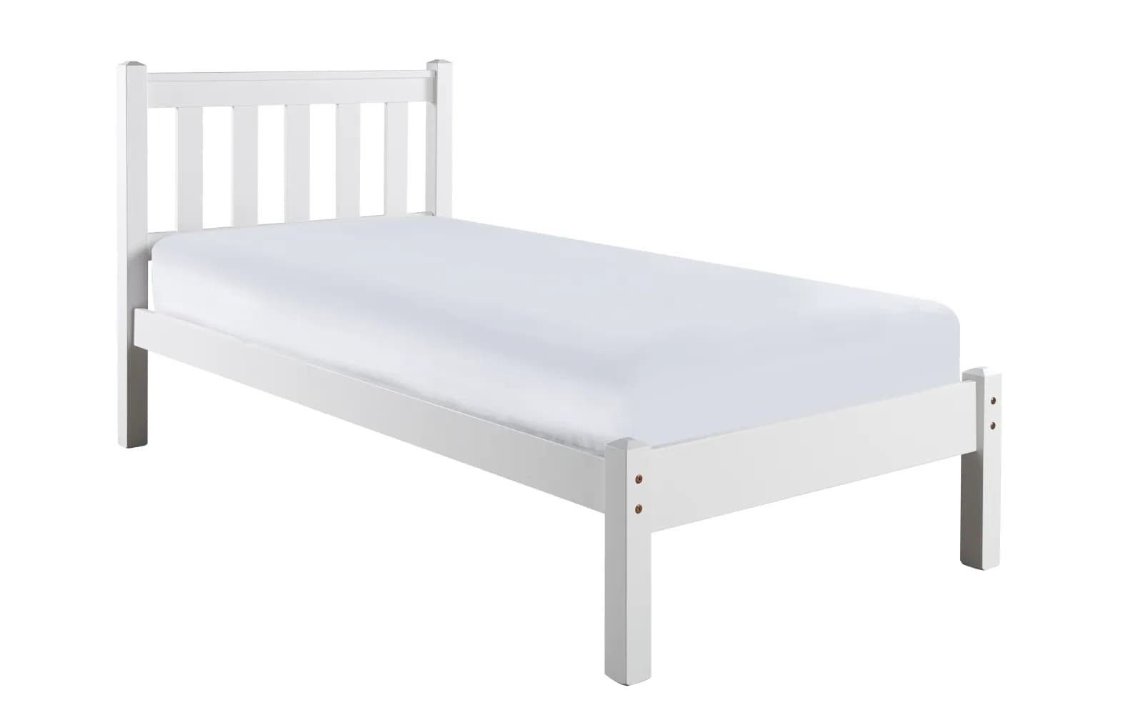 Shaker Bed White