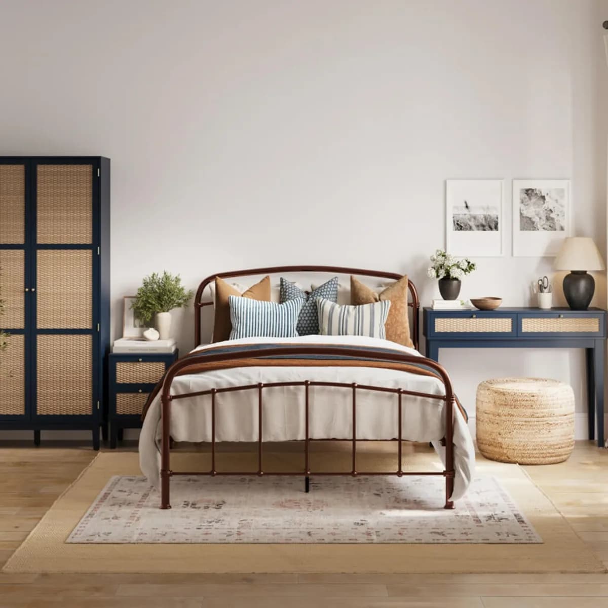 4'6 Halston Double Bed