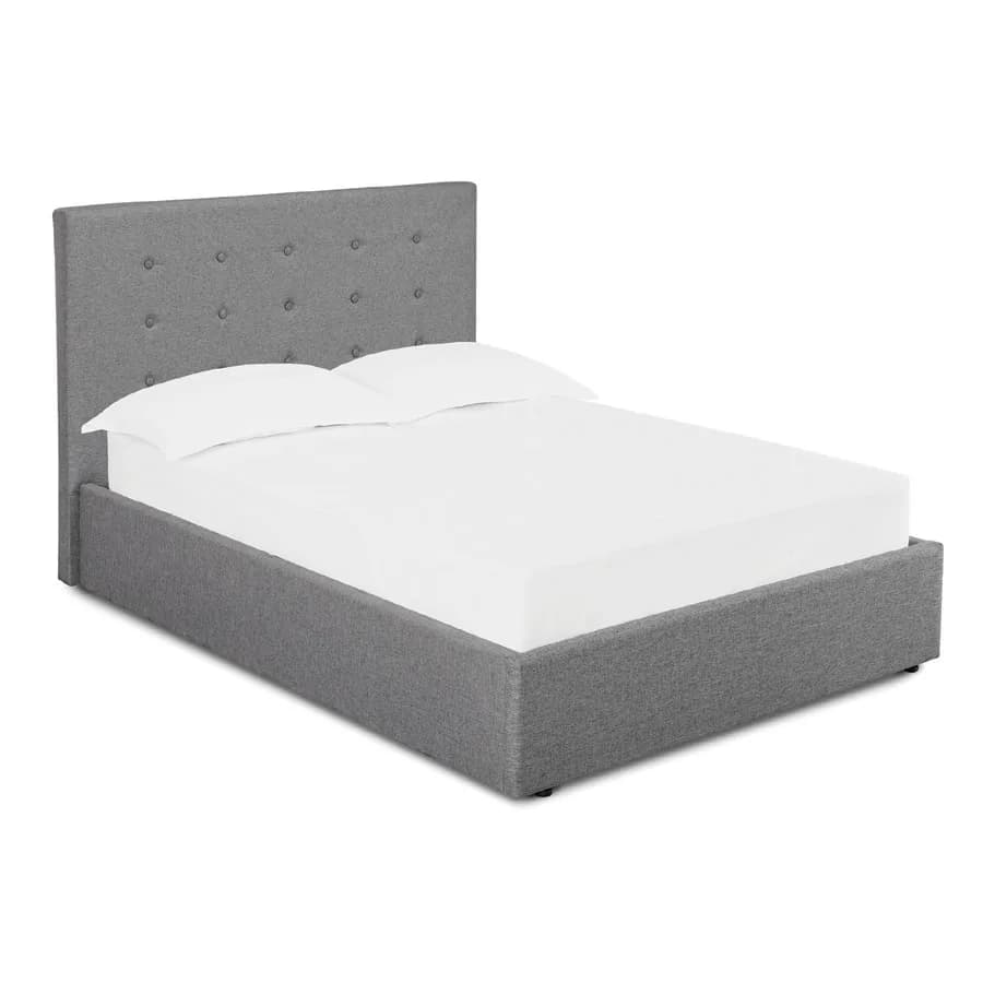 5'0 Lucca Kingsize Bed Grey