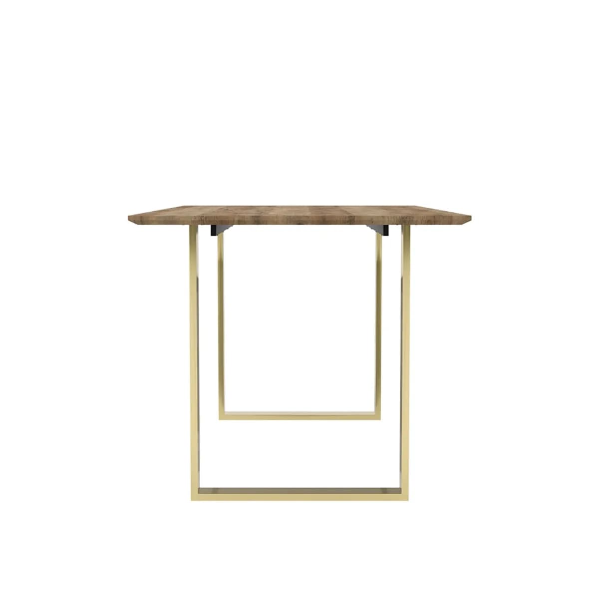 Antibes Russet / Gold Dining Table
