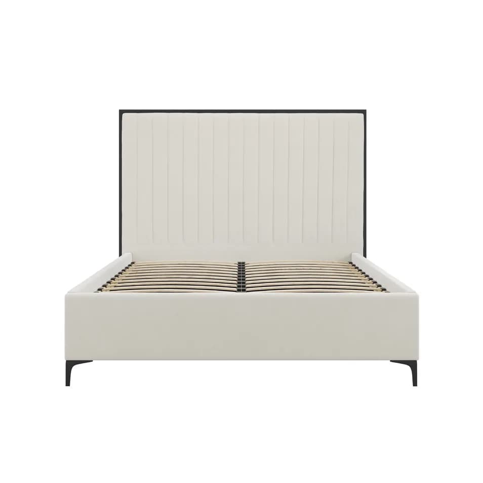 Berkeley Cream / Black Double Bed