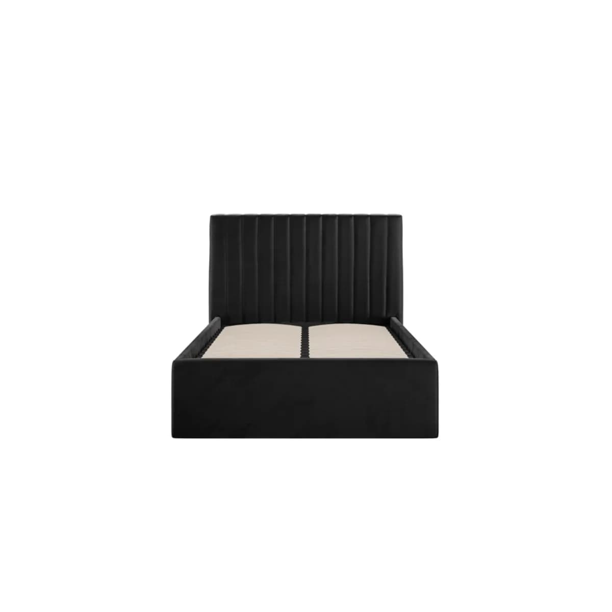 Berlin Black Ottoman Single Bed