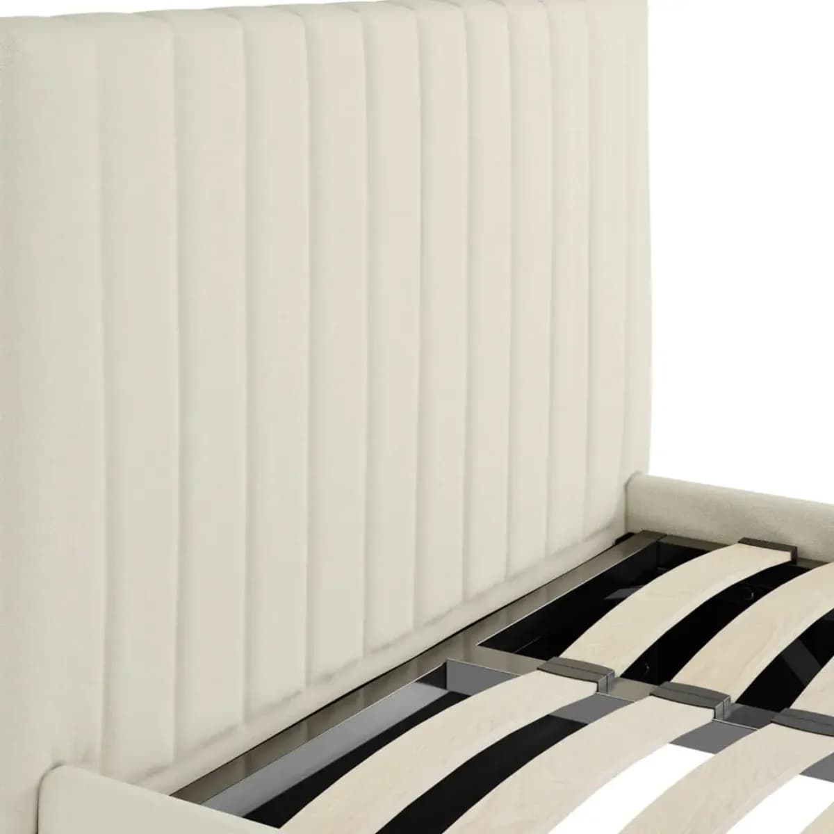 Berlin Milk Ottoman Single Bed