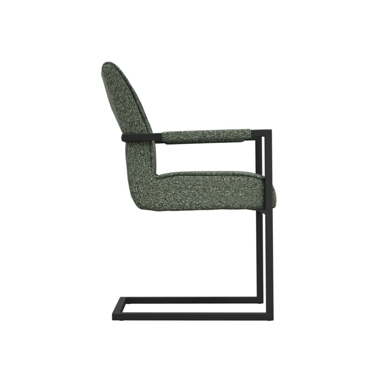 Cleaver Desert Sage / Black / Arms Dining Chair