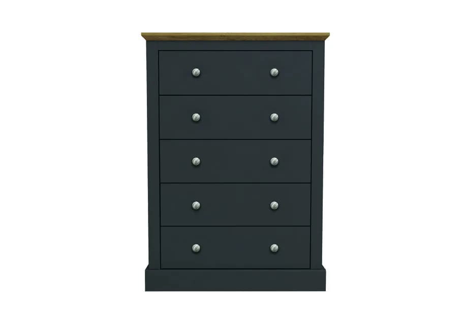Devon Charcoal 2 Door Wardrobe