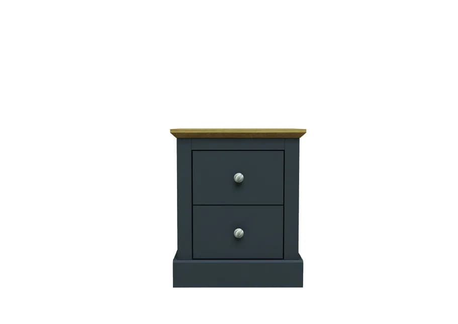 Devon Charcoal 3 Door 2 Drawer Wardrobe