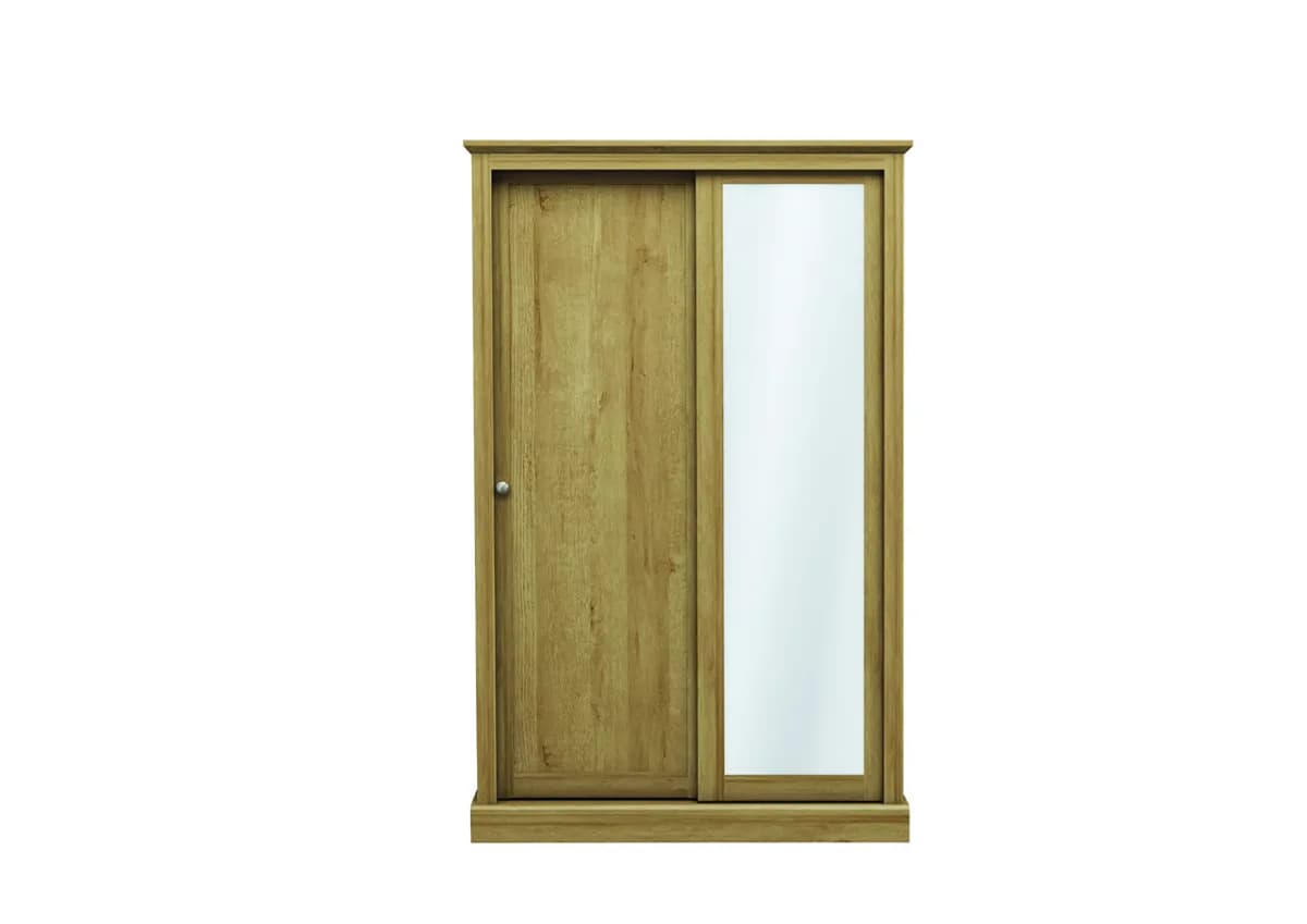 Devon Charcoal 3 Door Sliding Wardrobe