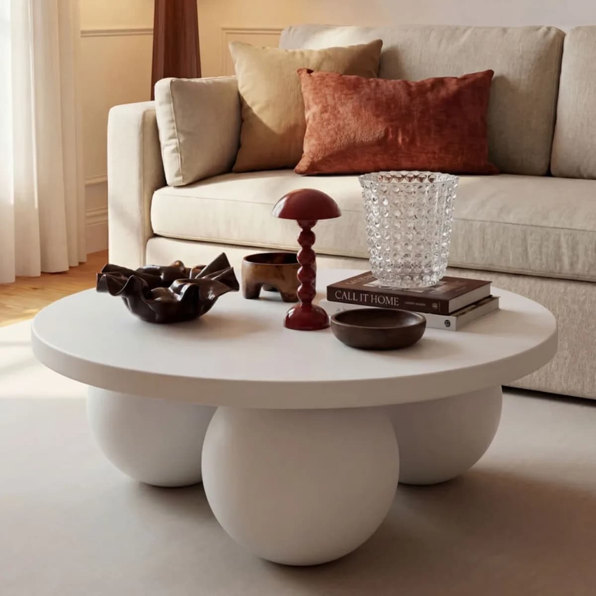 Kenji White Coffee Table