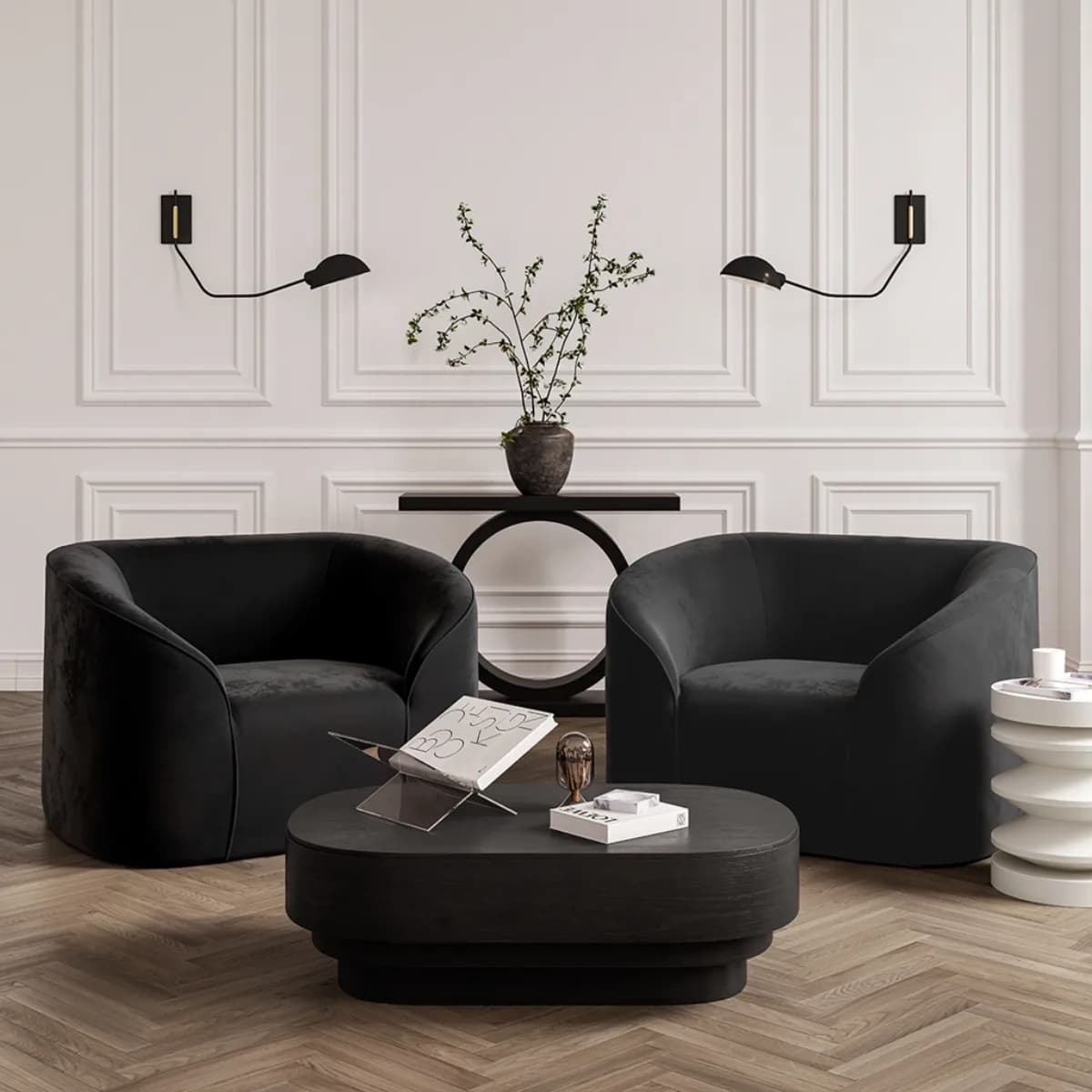 Kuma Black Coffee Table