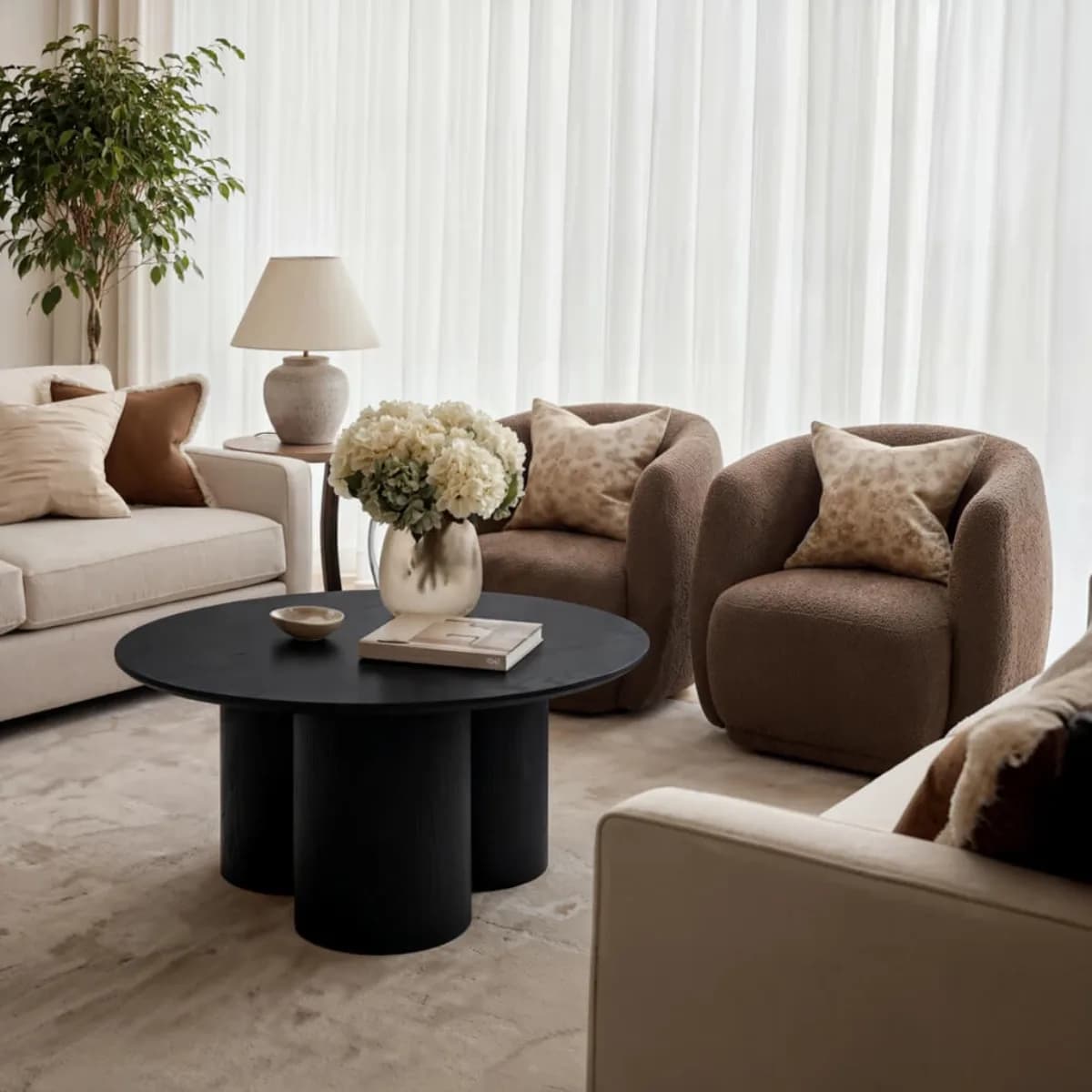 Lane Black Coffee Table