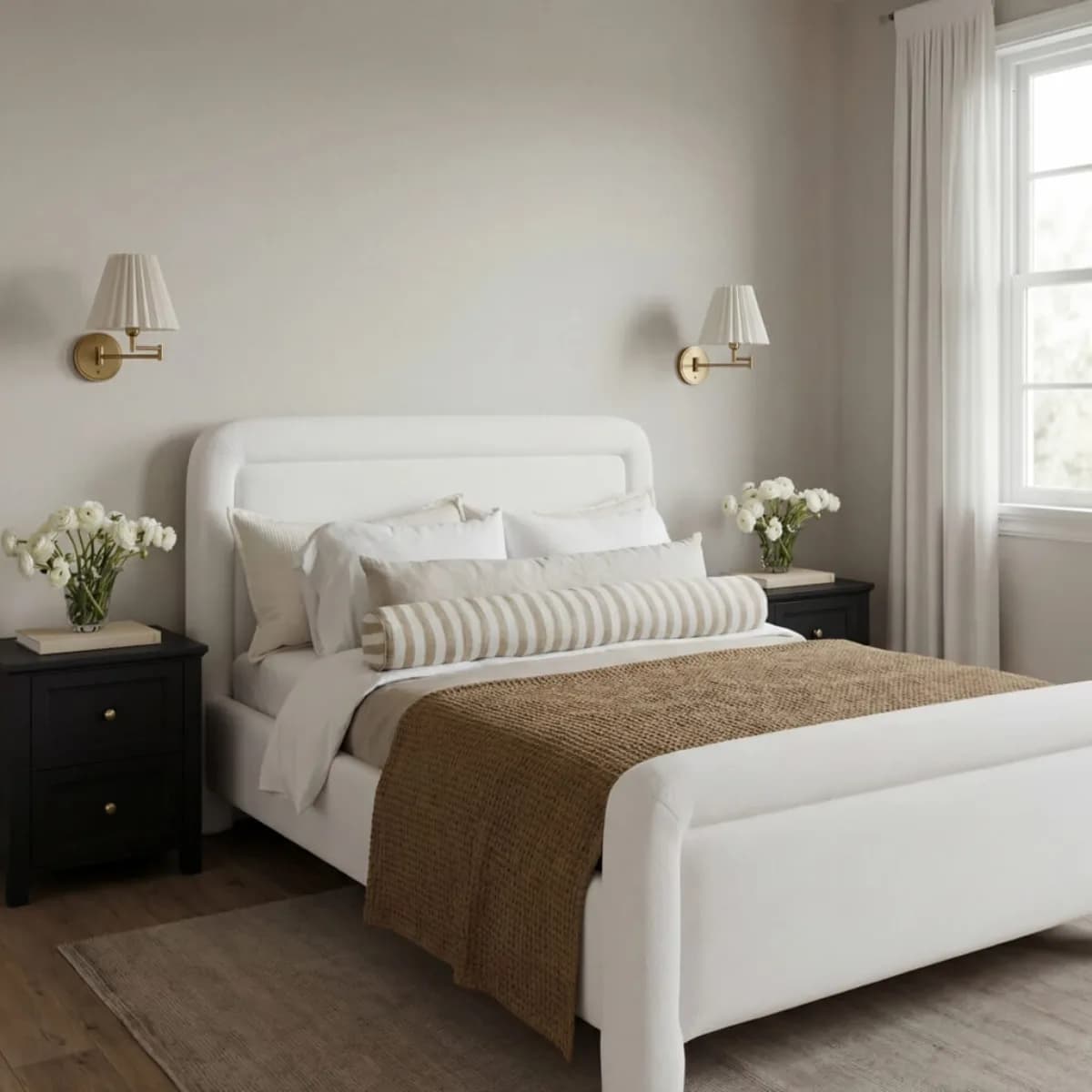 Leonnie Ghost King Size Bed