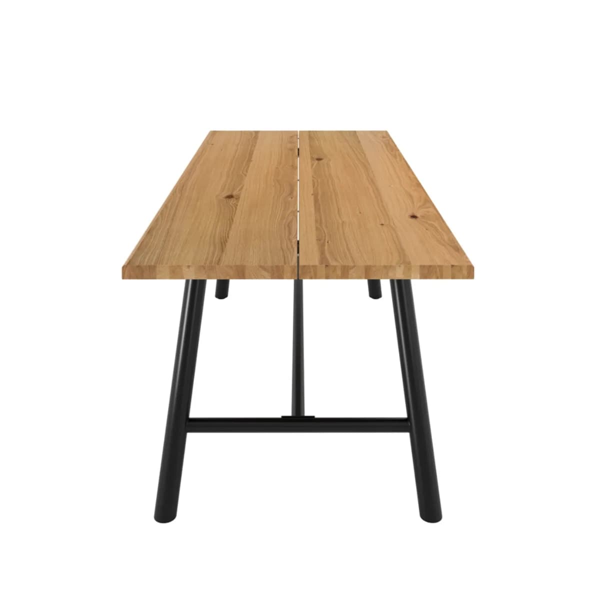 Louie Tawny / Black Dining Table