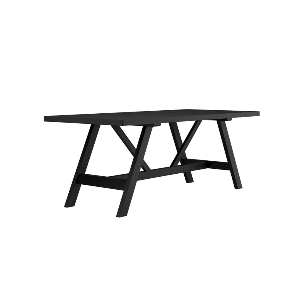 Nantucket Matte Black Dining Table