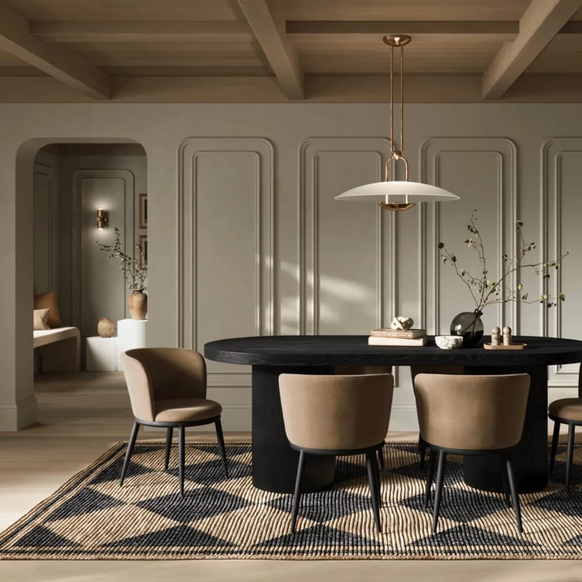 Nova Mole / Black Dining Chair