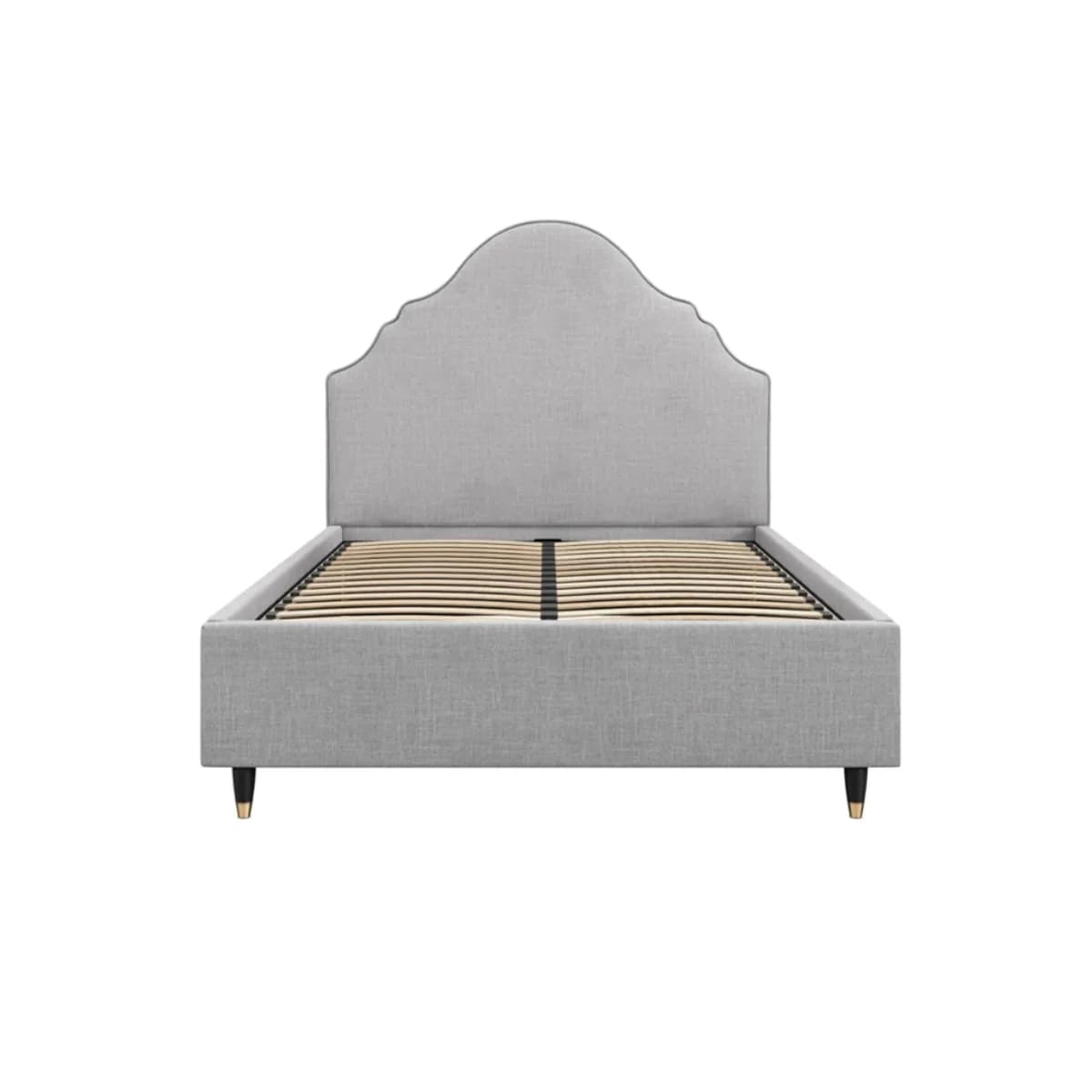 Quince Light Grey King Size Bed