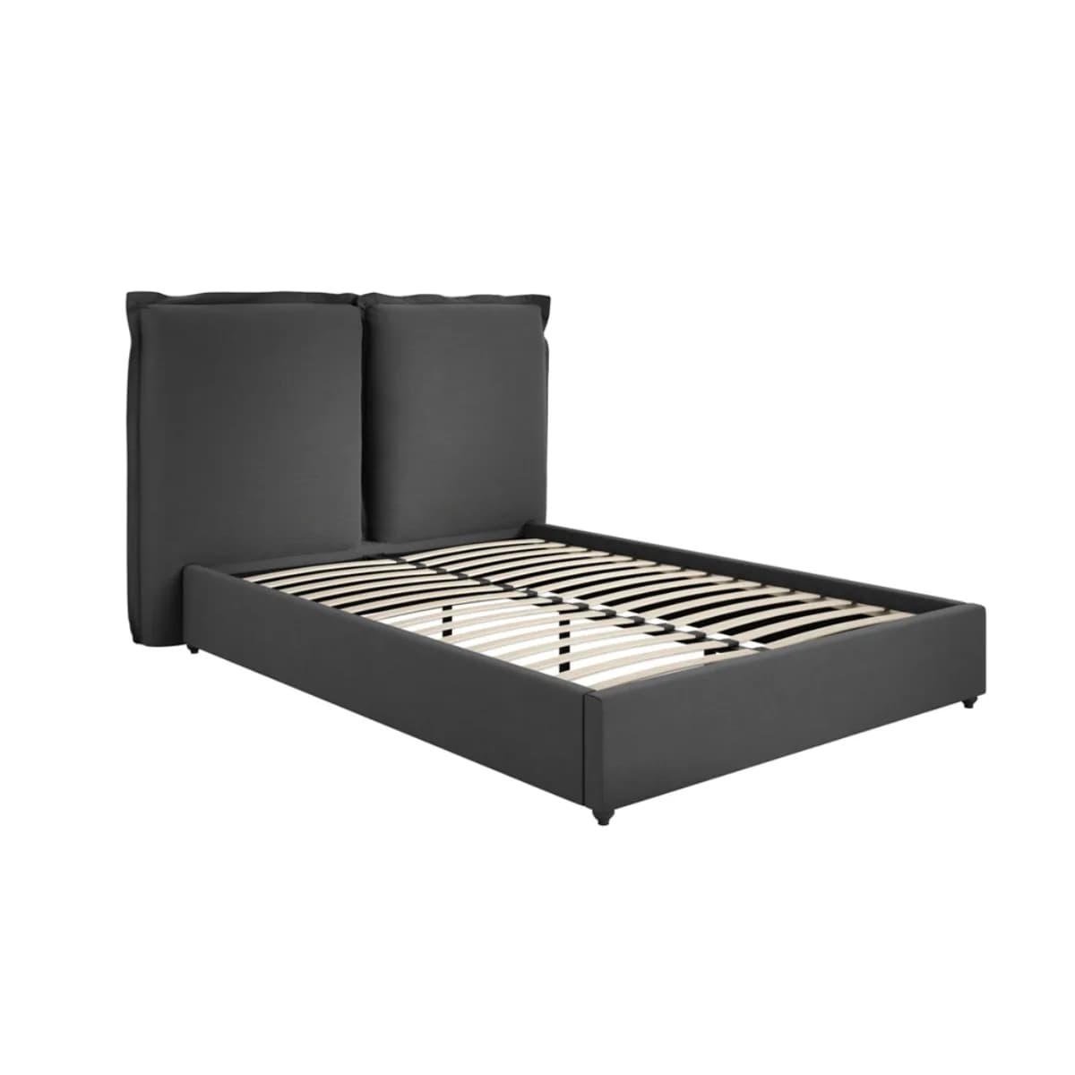 Sunday Deep Grey King Size Bed