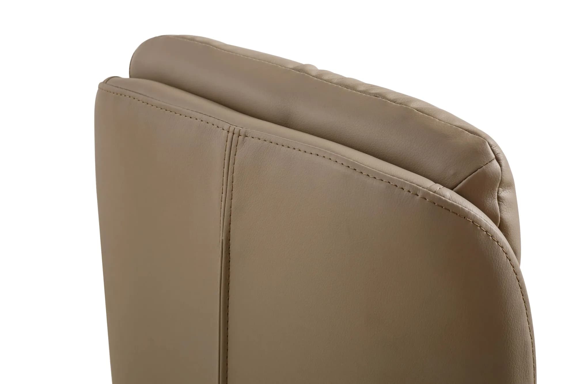 Arnhem Leather Effect Mink Dining Chair