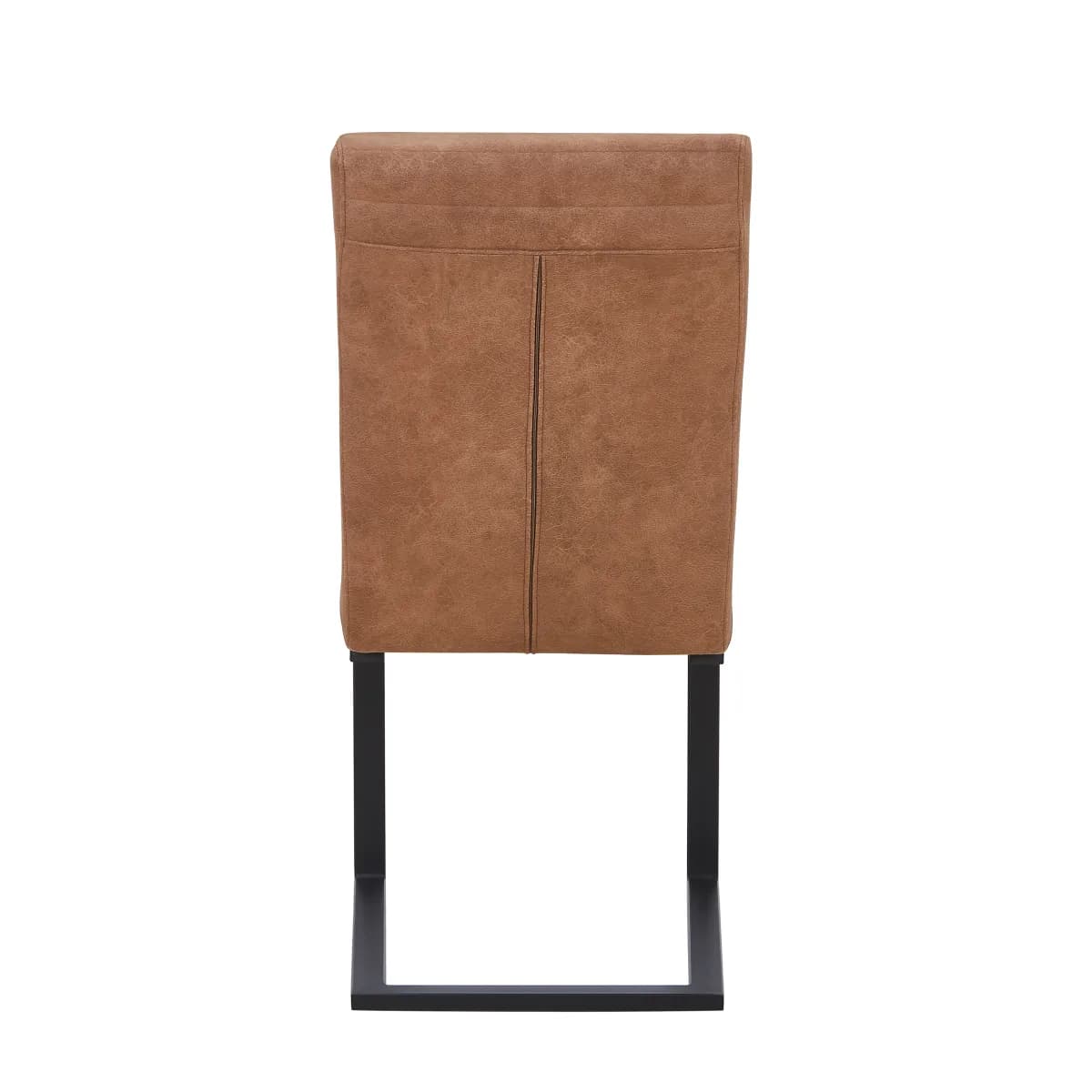 Belvoir Leather Effect Tan Dining Chair