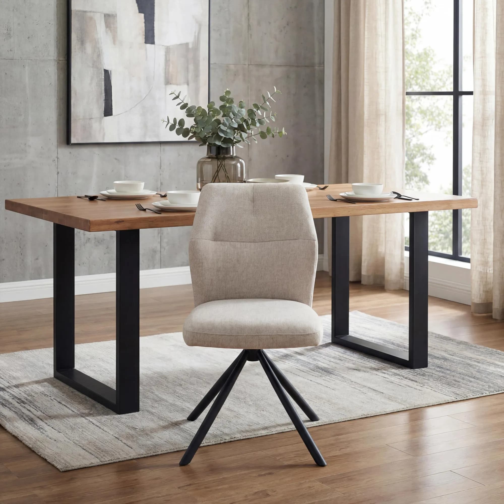 Caen Mink Dining Chair