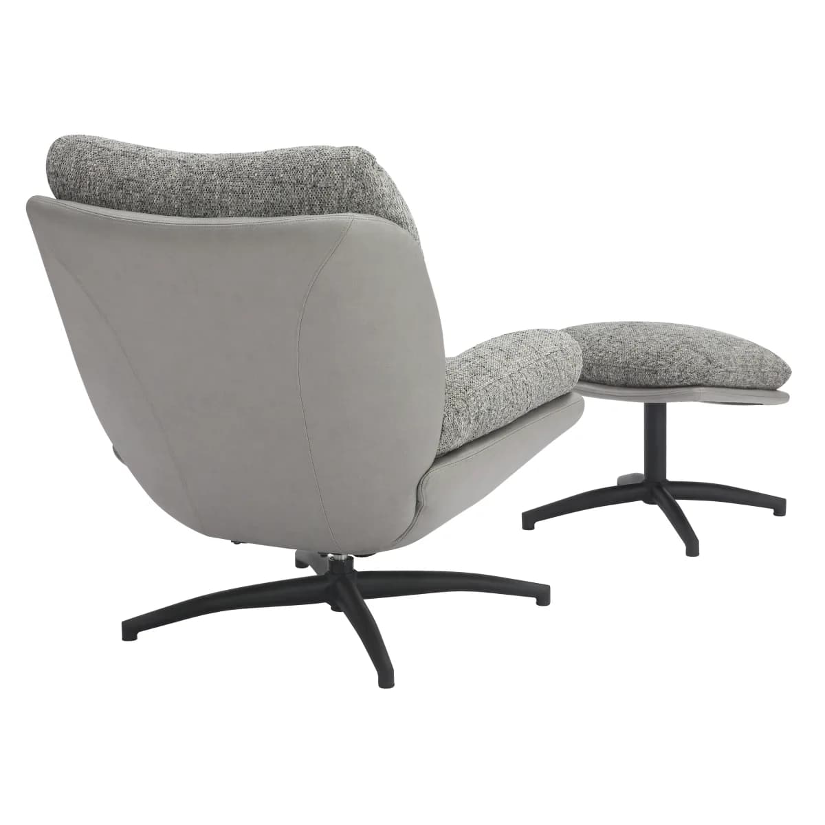 Calm Grey Lounge Chair