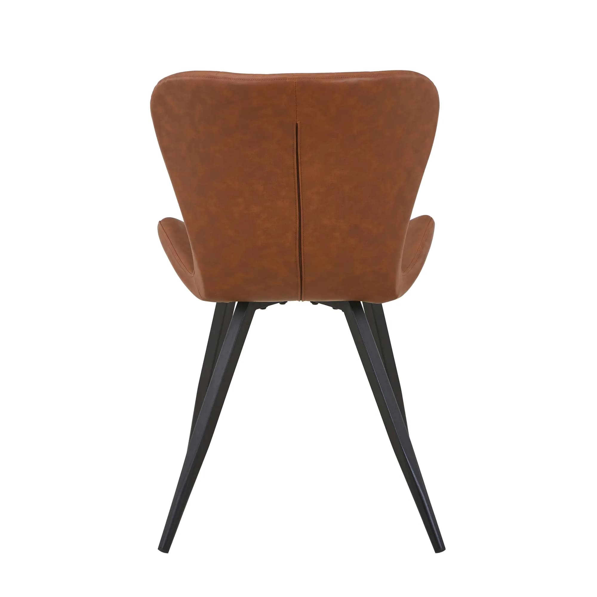 Heritage Leather Effect Tuscan Tan Dining Chair