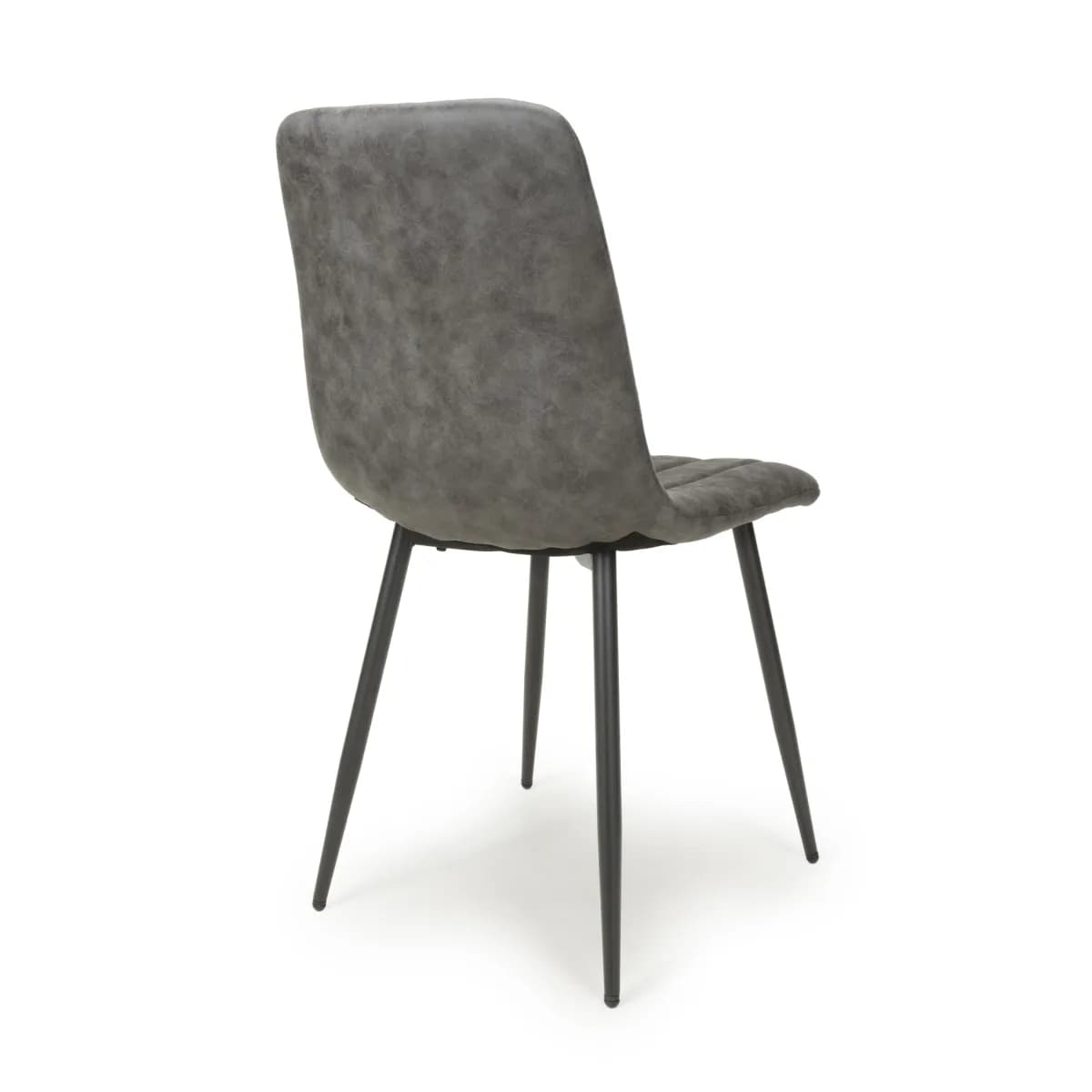 Lisbon Brushed Velvet Grey Dining Chair