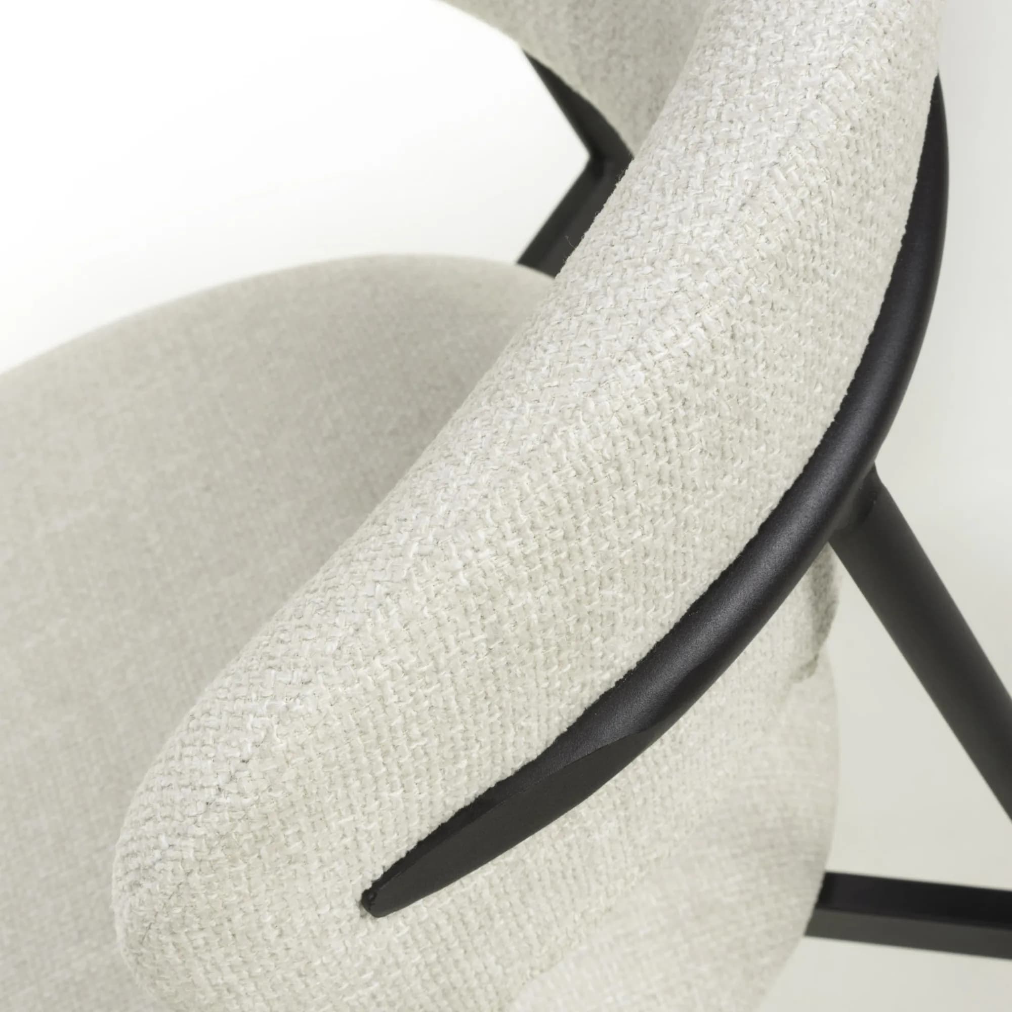 Marisa Linen Effect Natural Dining Chair