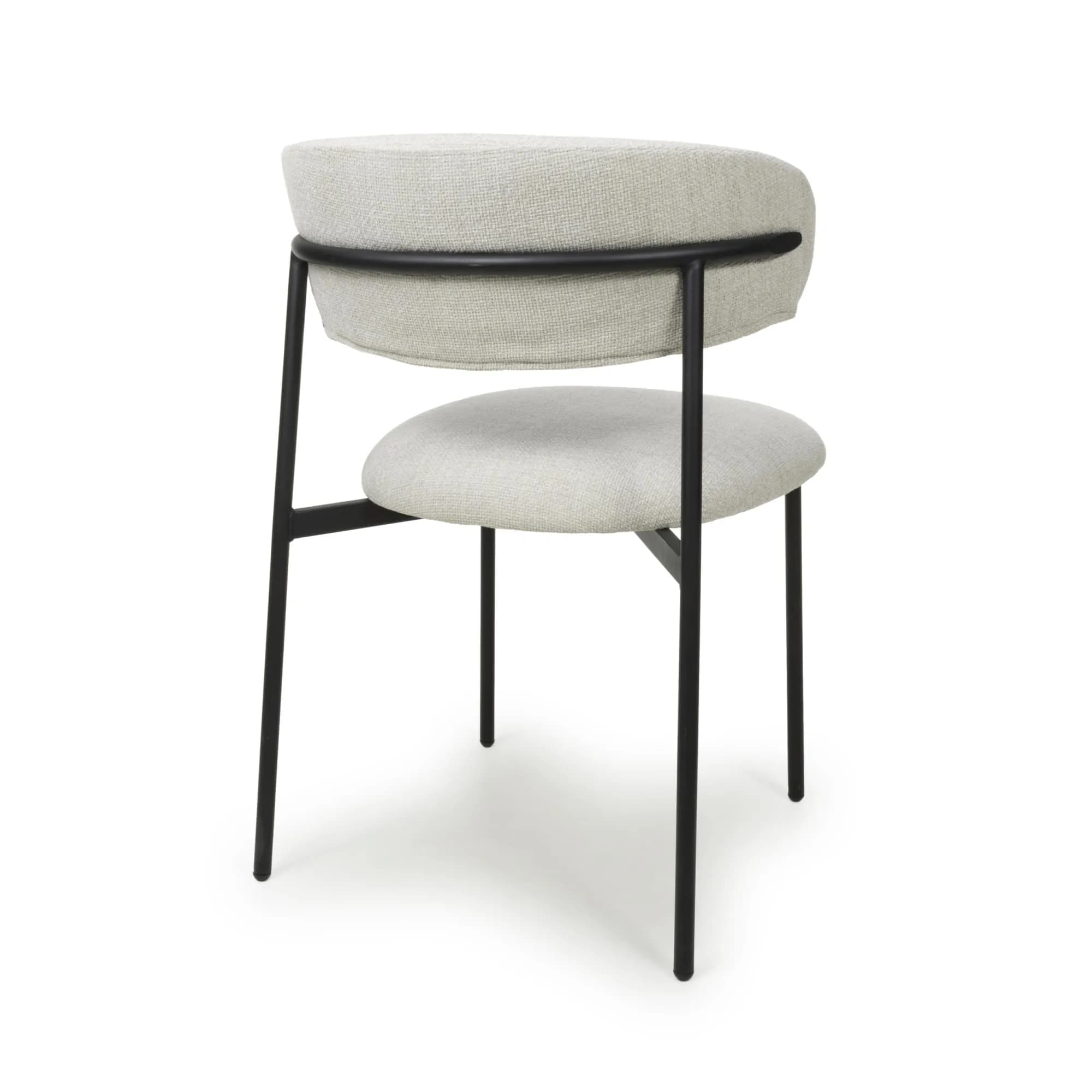 Marisa Linen Effect Natural Dining Chair