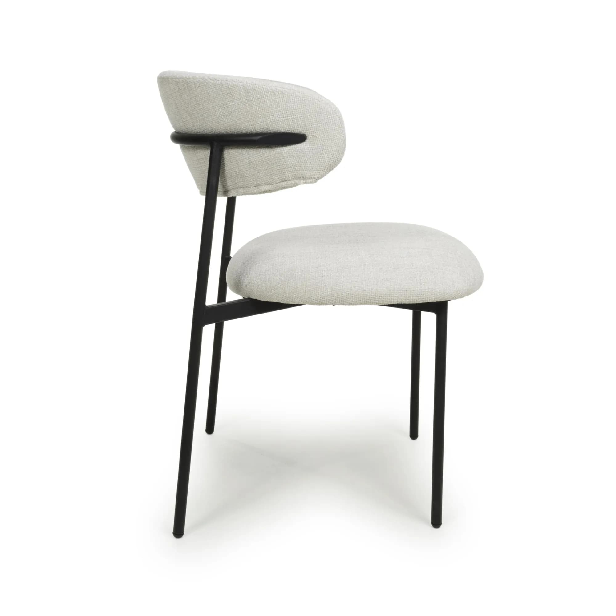 Marisa Linen Effect Natural Dining Chair