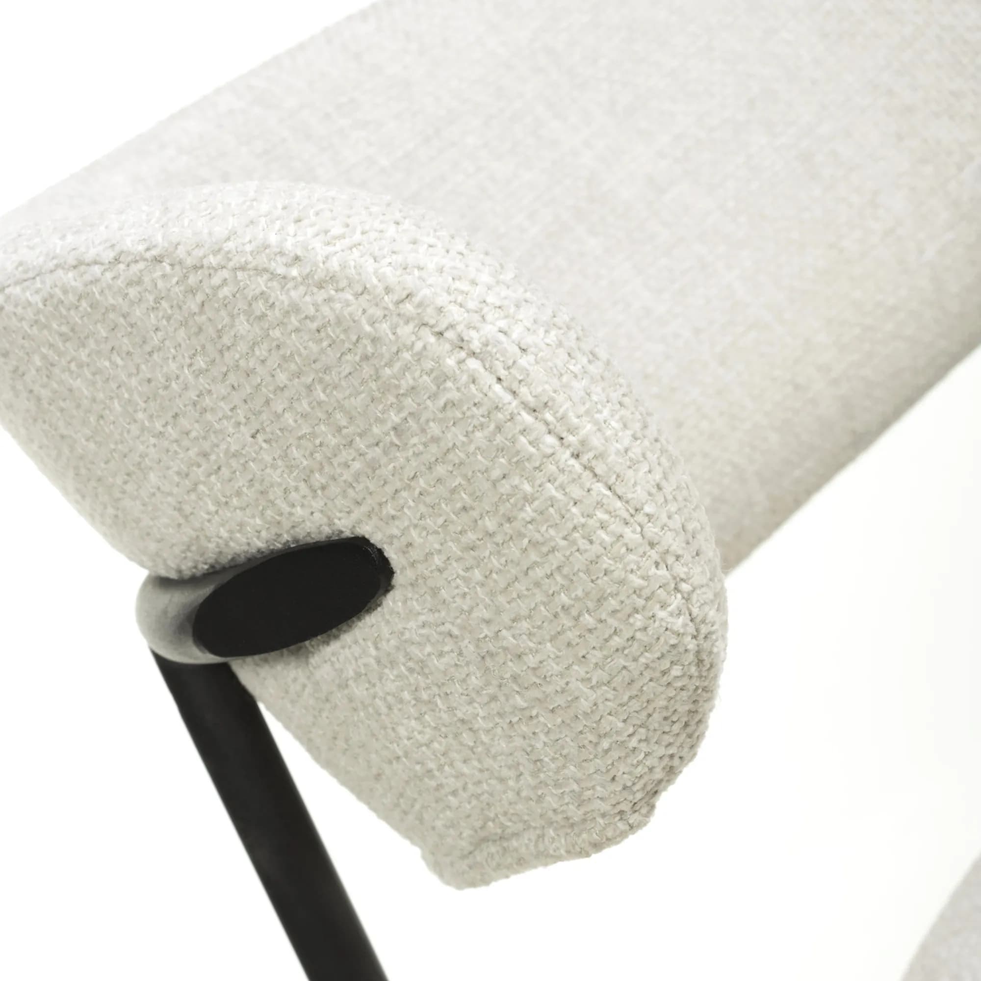 Marisa Linen Effect Natural Dining Chair