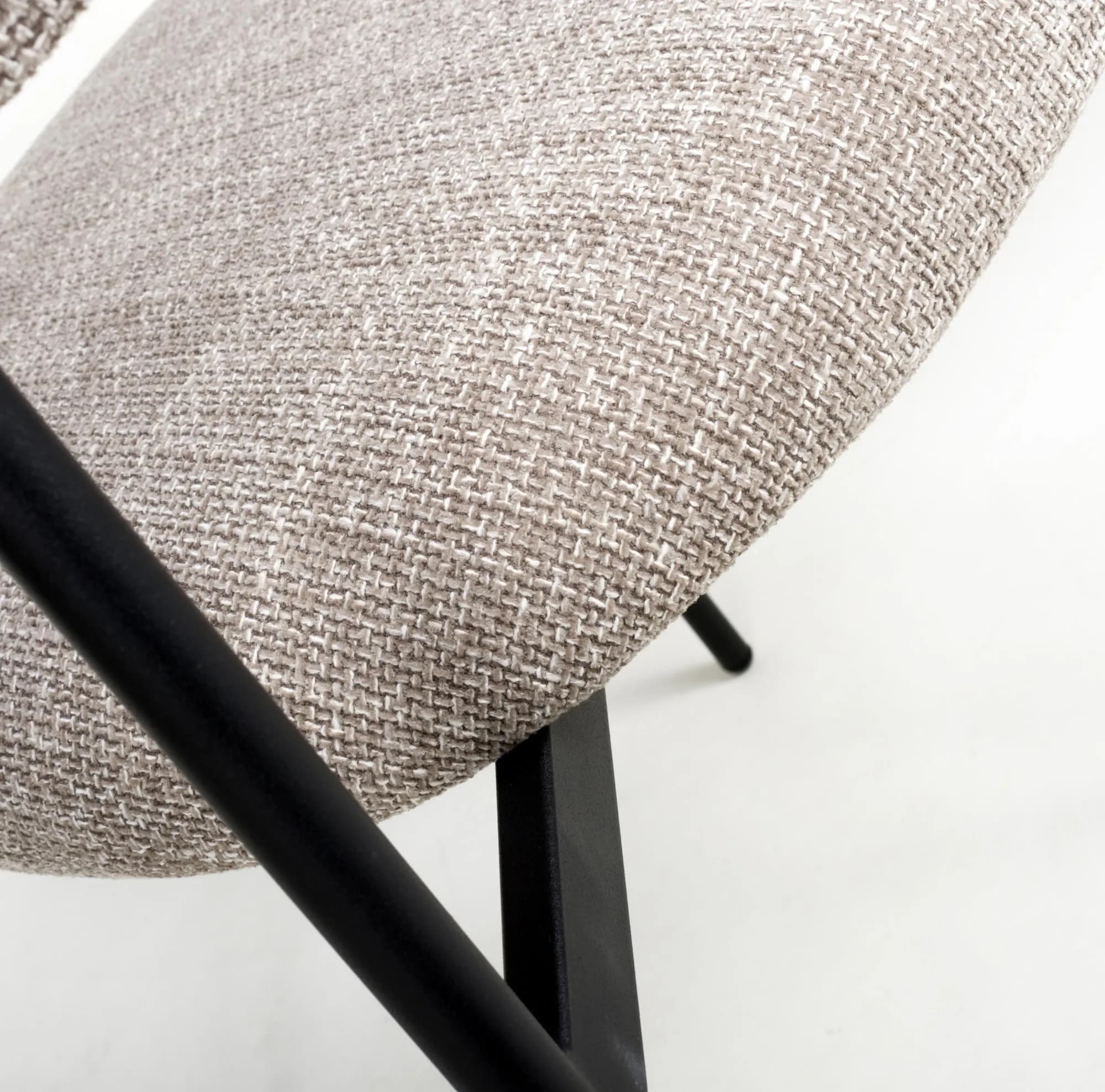 Marisa Tweed Oatmeal Dining Chair