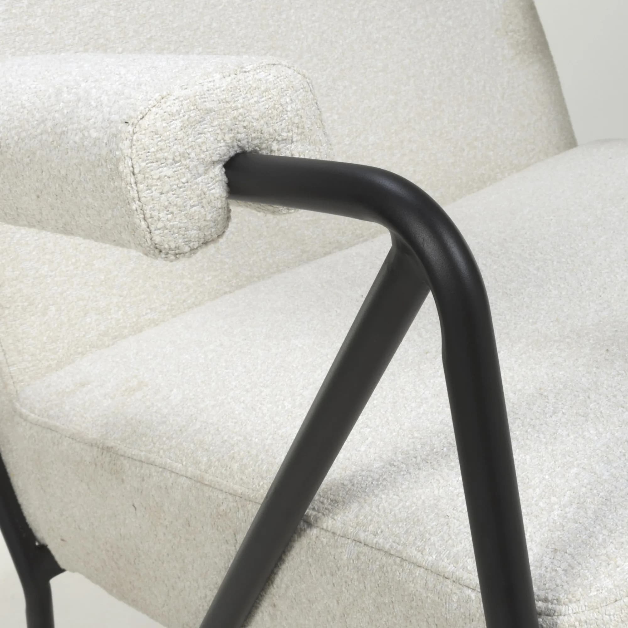 Oslo Speckled Natural Armchair