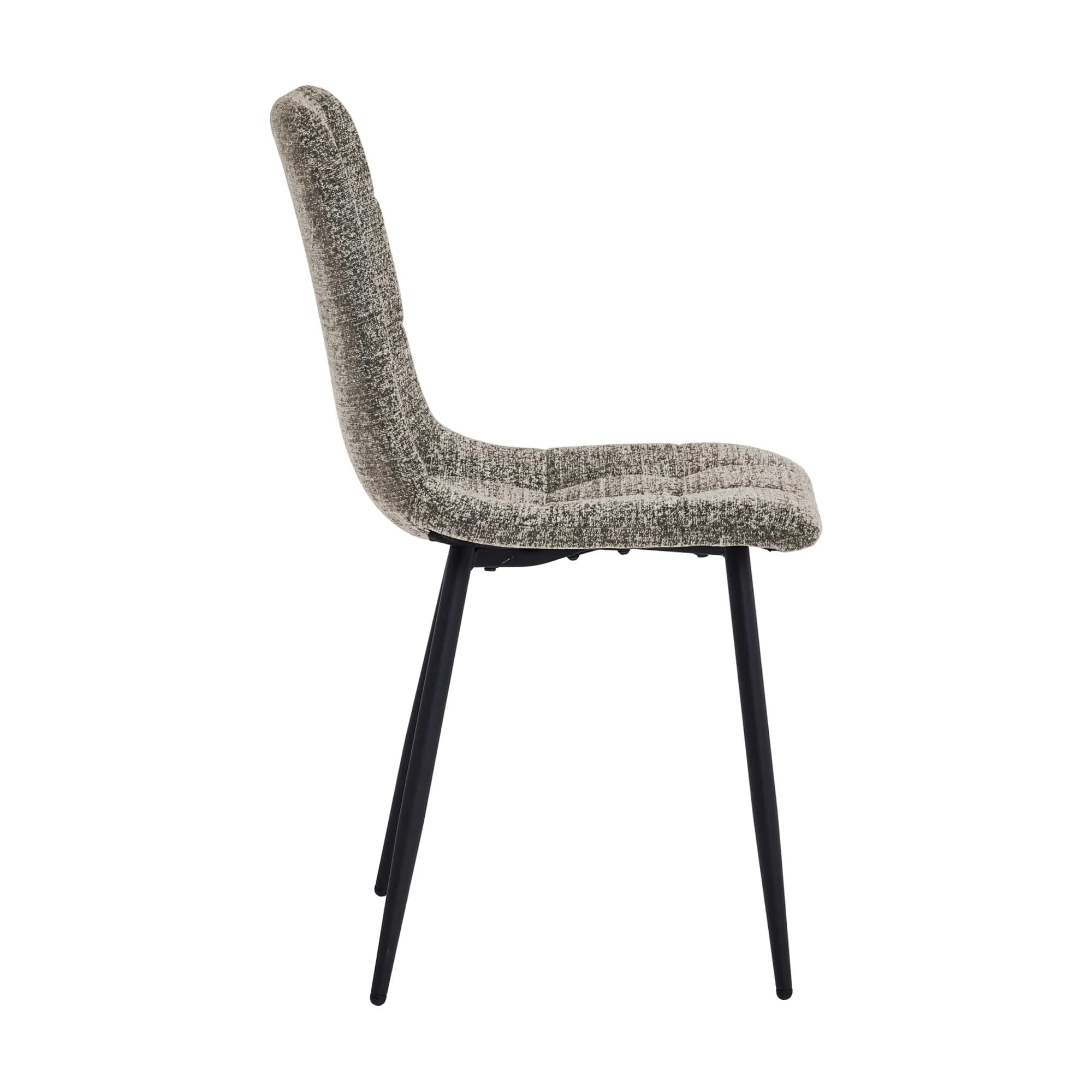 Reimes Grey Weave Dining Chair