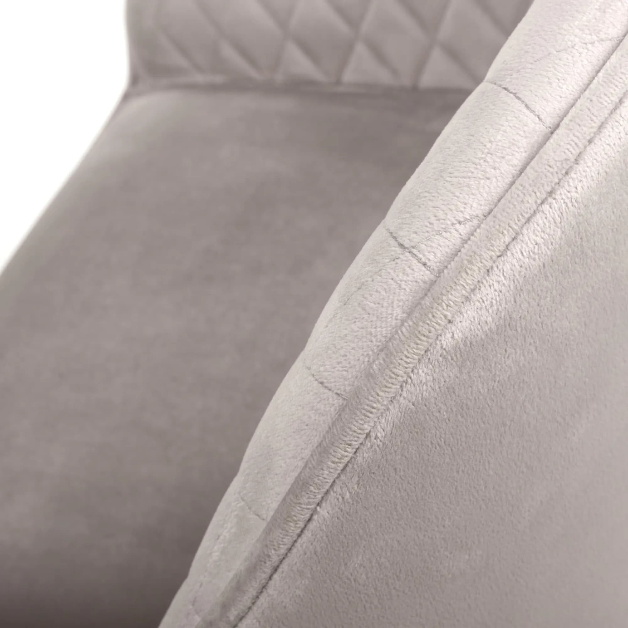 Savanna Brushed Velvet Mink Bar Stool