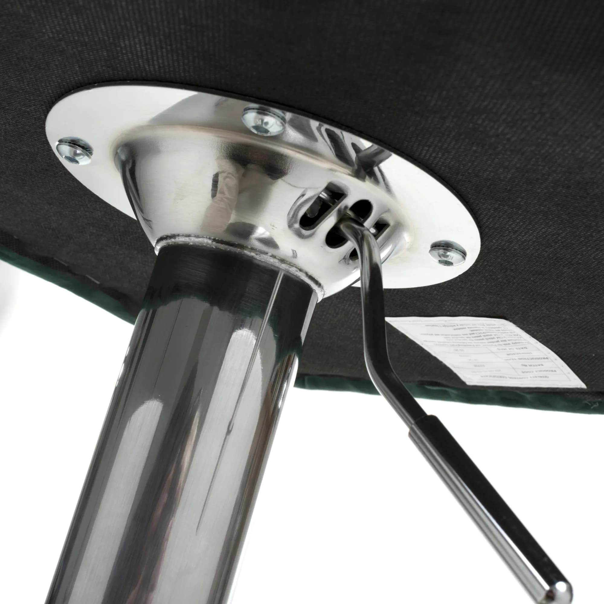 Sigma Brushed Velvet Grey Bar Stool