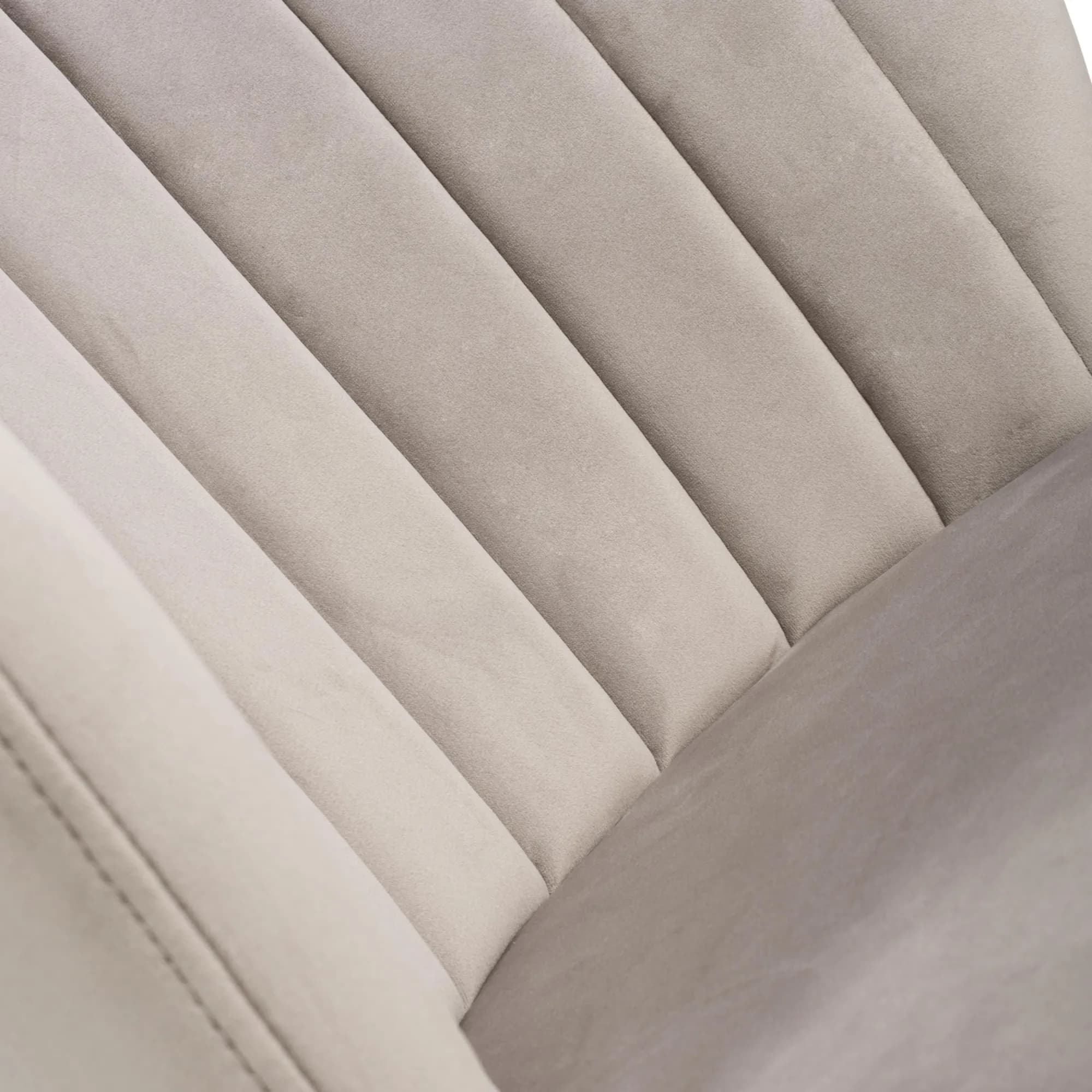 Sigma Brushed Velvet Mink Bar Stool