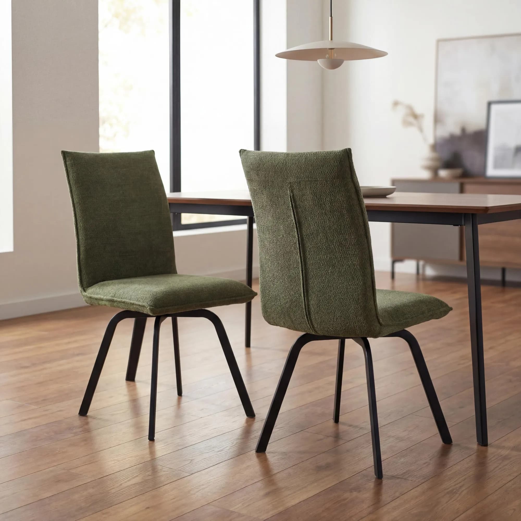 Urbane Green Dining Chair