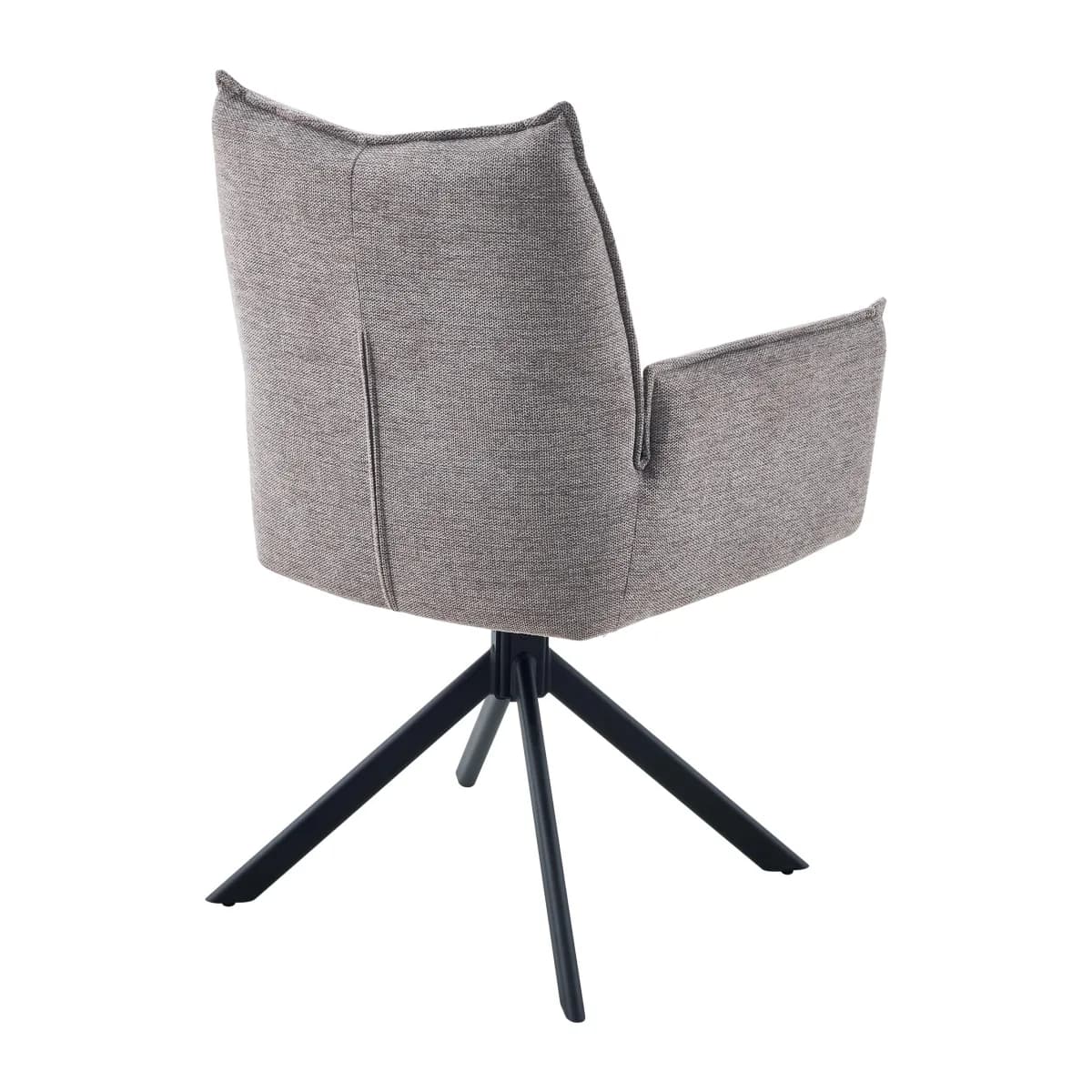 Vichy Tweed Mocha Dining Chair